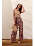 Pantaloni cu talie înaltă Cappuccino PR21940 - Magazin online - Boutique